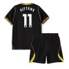 Chelsea Jamie Gittens #11 Borta Kläder Barn 2026-27 Kortärmad (+ Korta byxor)